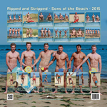 Sons of the Beach - Wall Calendar 2015